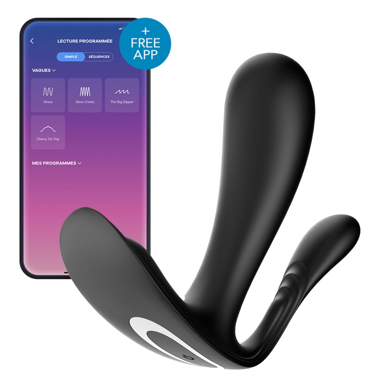 stimulateur connecte top secret satisfyer 9 x 3cm noir 6 scaled