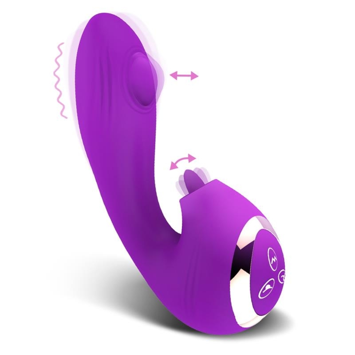 stimulateur de clitoris ball pulsation action 10 vibrations