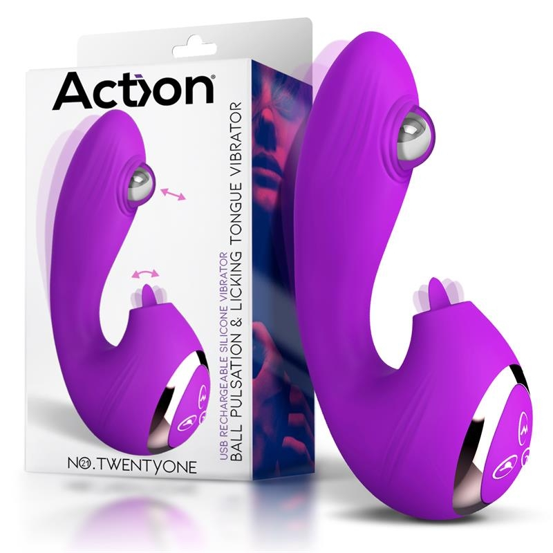 stimulateur de clitoris ball pulsation action 10 vibrations 5
