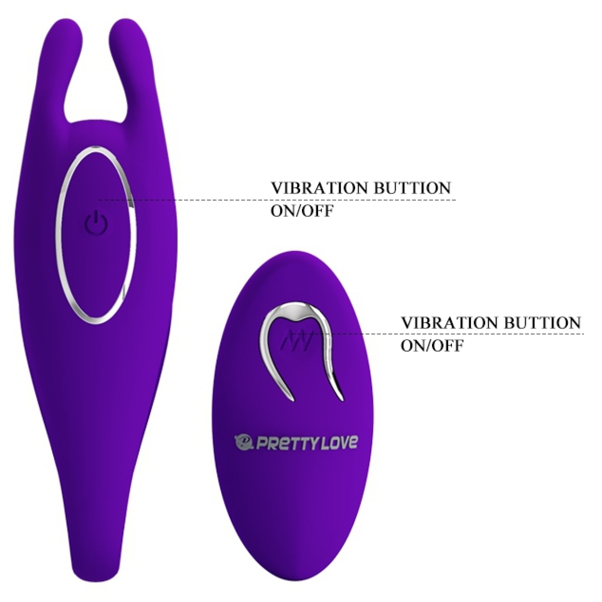 stimulateur de clitoris bill pretty love 10 x 33 cm violet 6