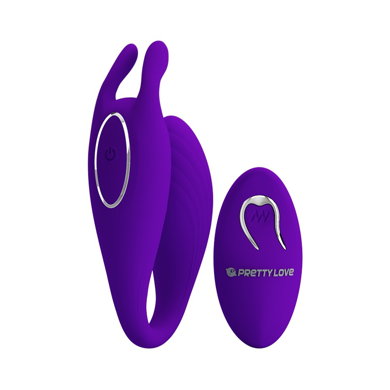 stimulateur de clitoris bill pretty love 10 x 33 cm violet