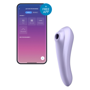 stimulateur de clitoris connecte dual pleasure mauve scaled