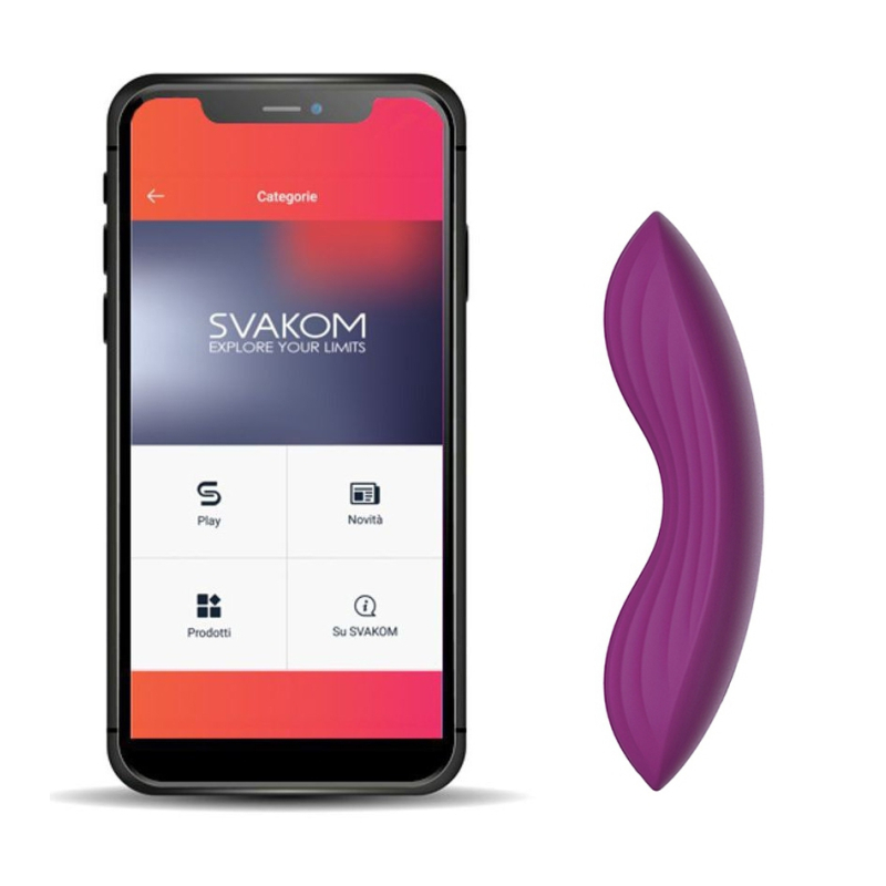 stimulateur de clitoris connecte edeny violet