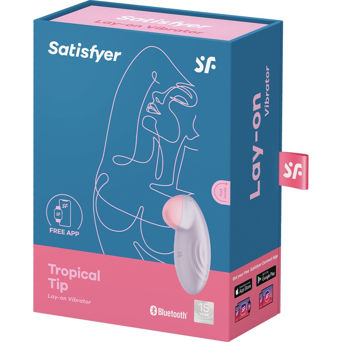 stimulateur de clitoris connecte tropical tip satisfyer 1 2