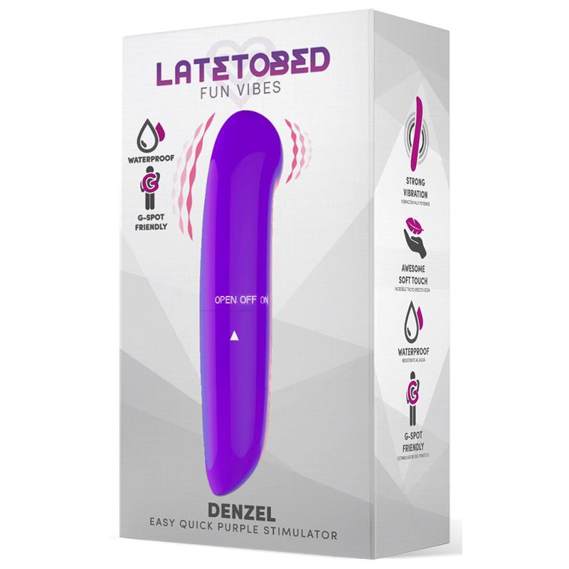 stimulateur de clitoris denzel 13 x 28cm violet 1