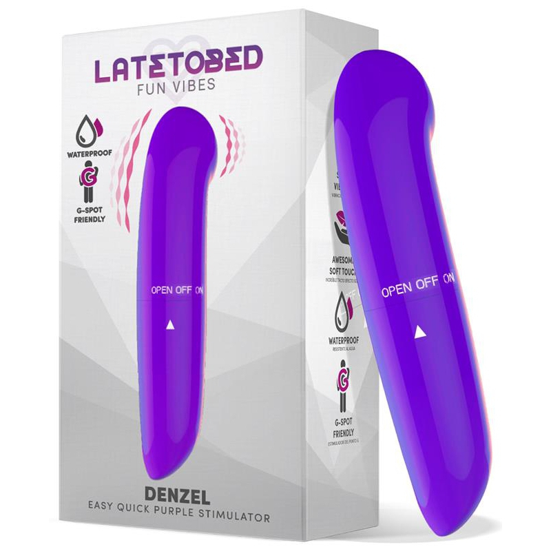 stimulateur de clitoris denzel 13 x 28cm violet 2
