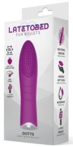 stimulateur de clitoris dotys 12 x 3cm rose 1