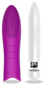 stimulateur de clitoris dotys 12 x 3cm rose 2