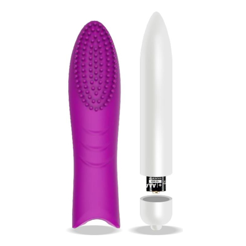 stimulateur de clitoris dotys 12 x 3cm rose 2