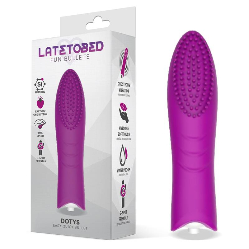 stimulateur de clitoris dotys 12 x 3cm rose 3