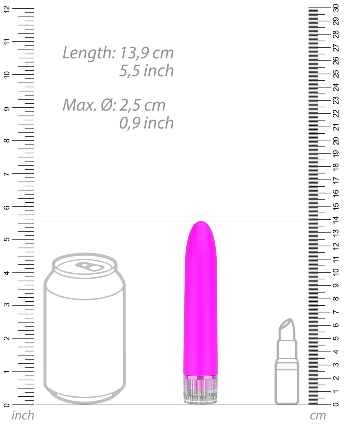 stimulateur de clitoris eleni 14cm rose 4 scaled