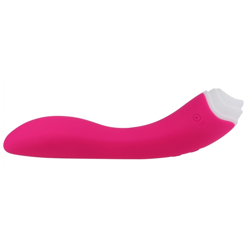 stimulateur de clitoris et point g licky 20cm rose 2