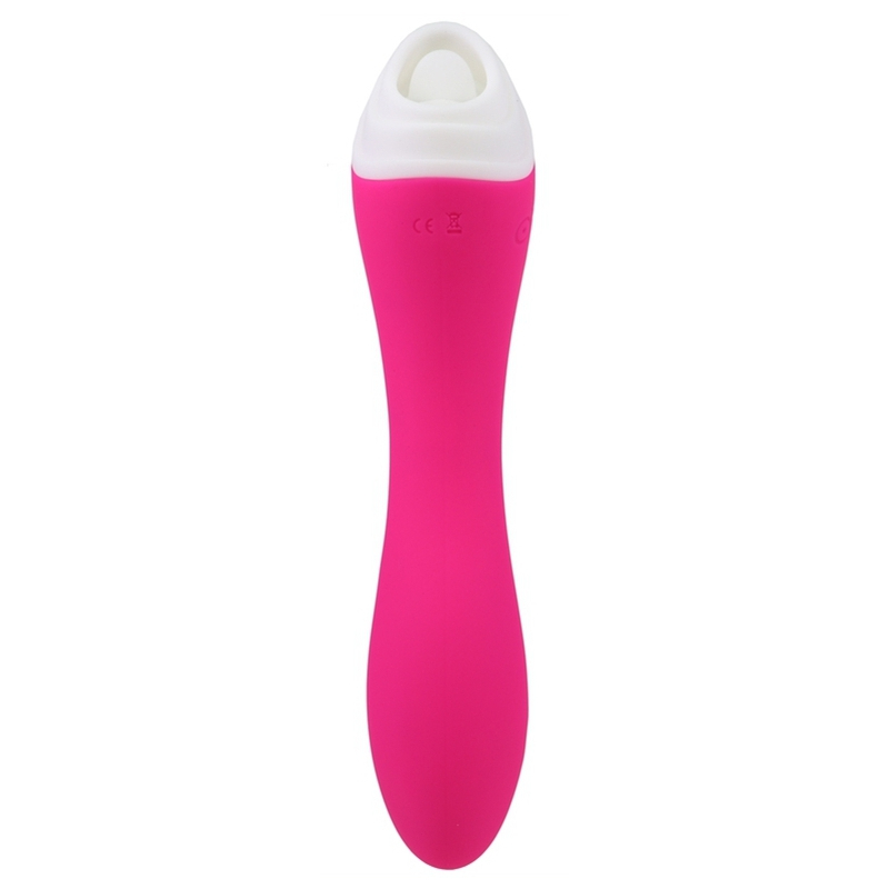 stimulateur de clitoris et point g licky 20cm rose 3