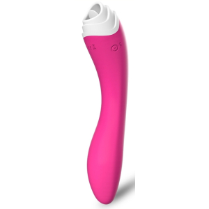 stimulateur de clitoris et point g licky 20cm rose