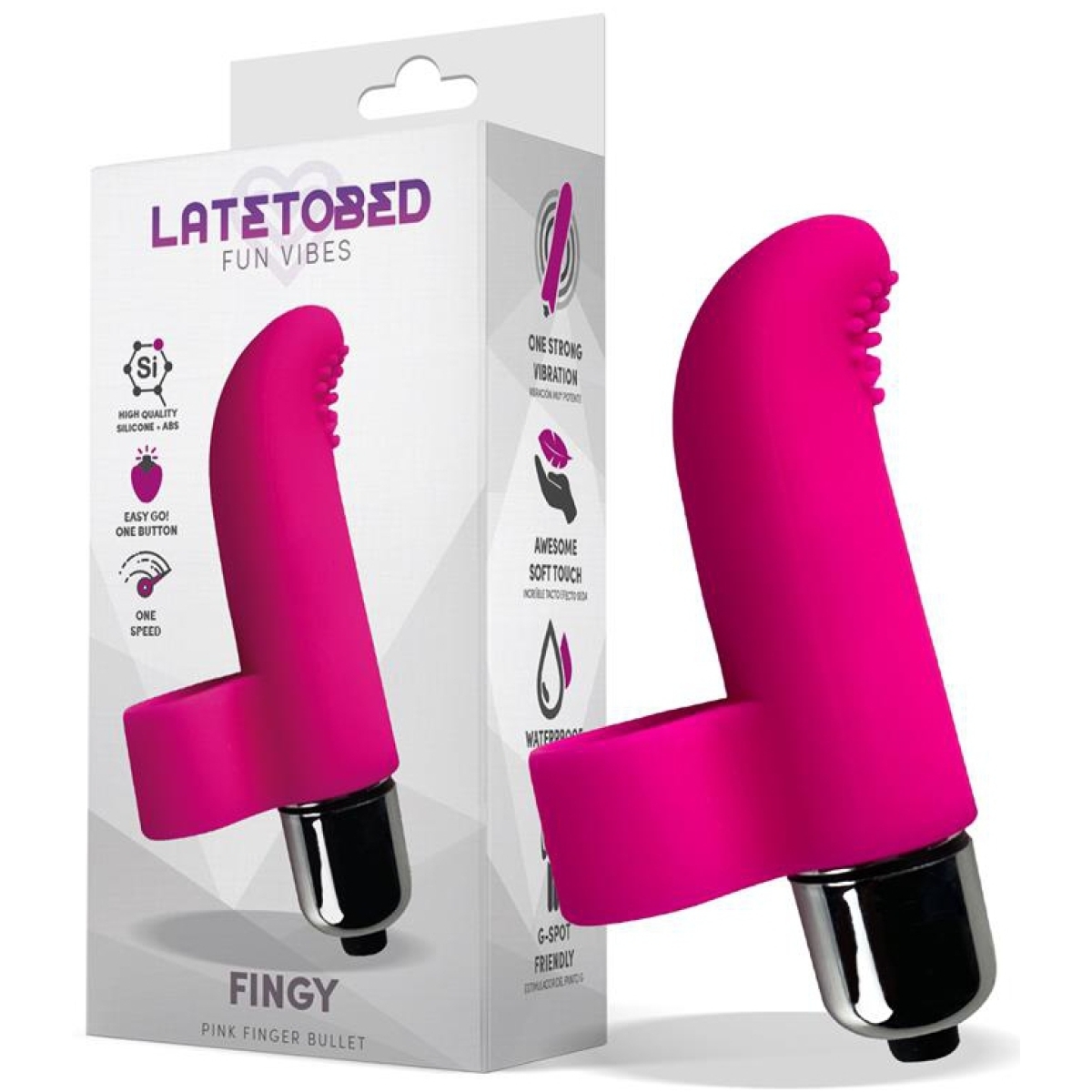 stimulateur de clitoris fingy rose 2