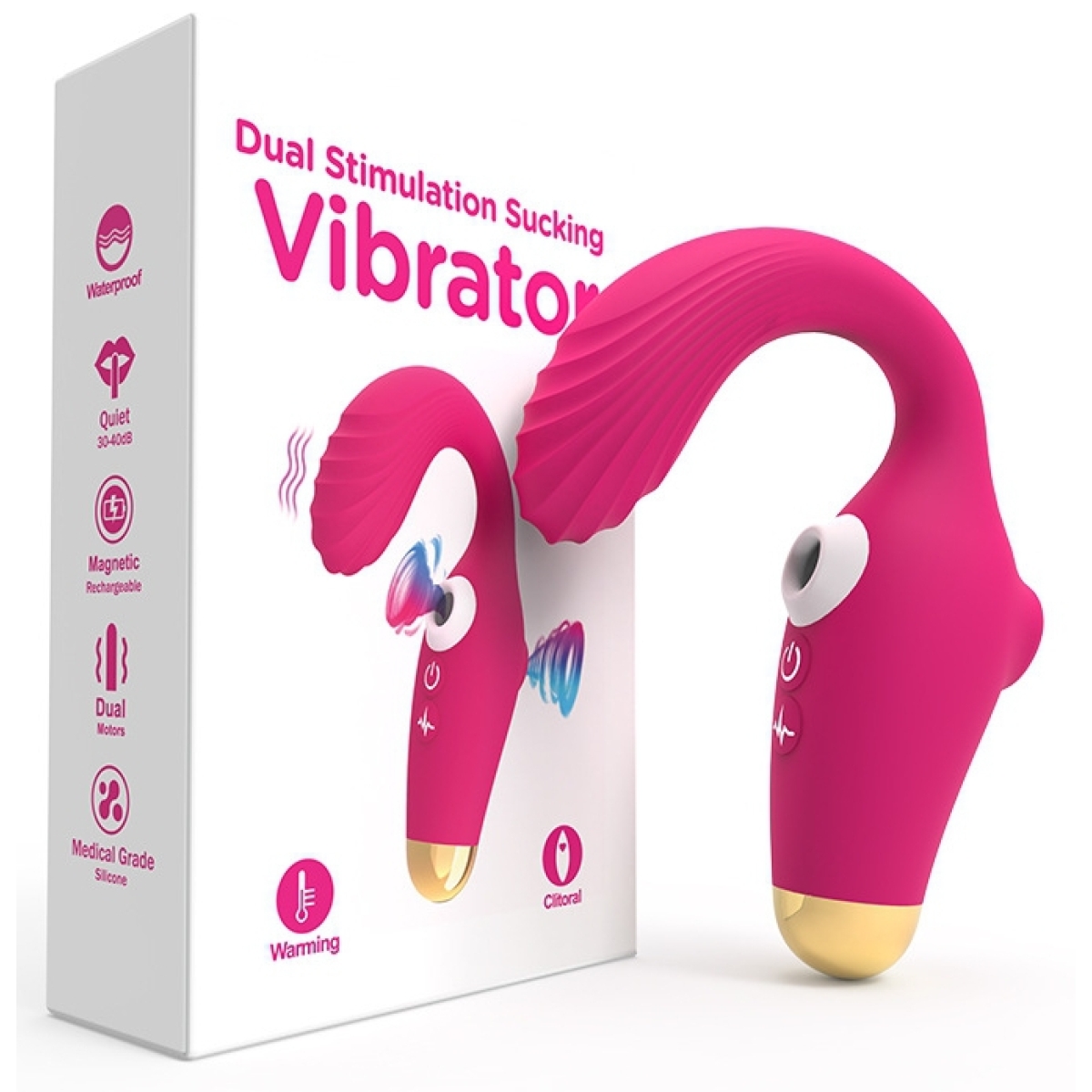 stimulateur de clitoris hero rose 1