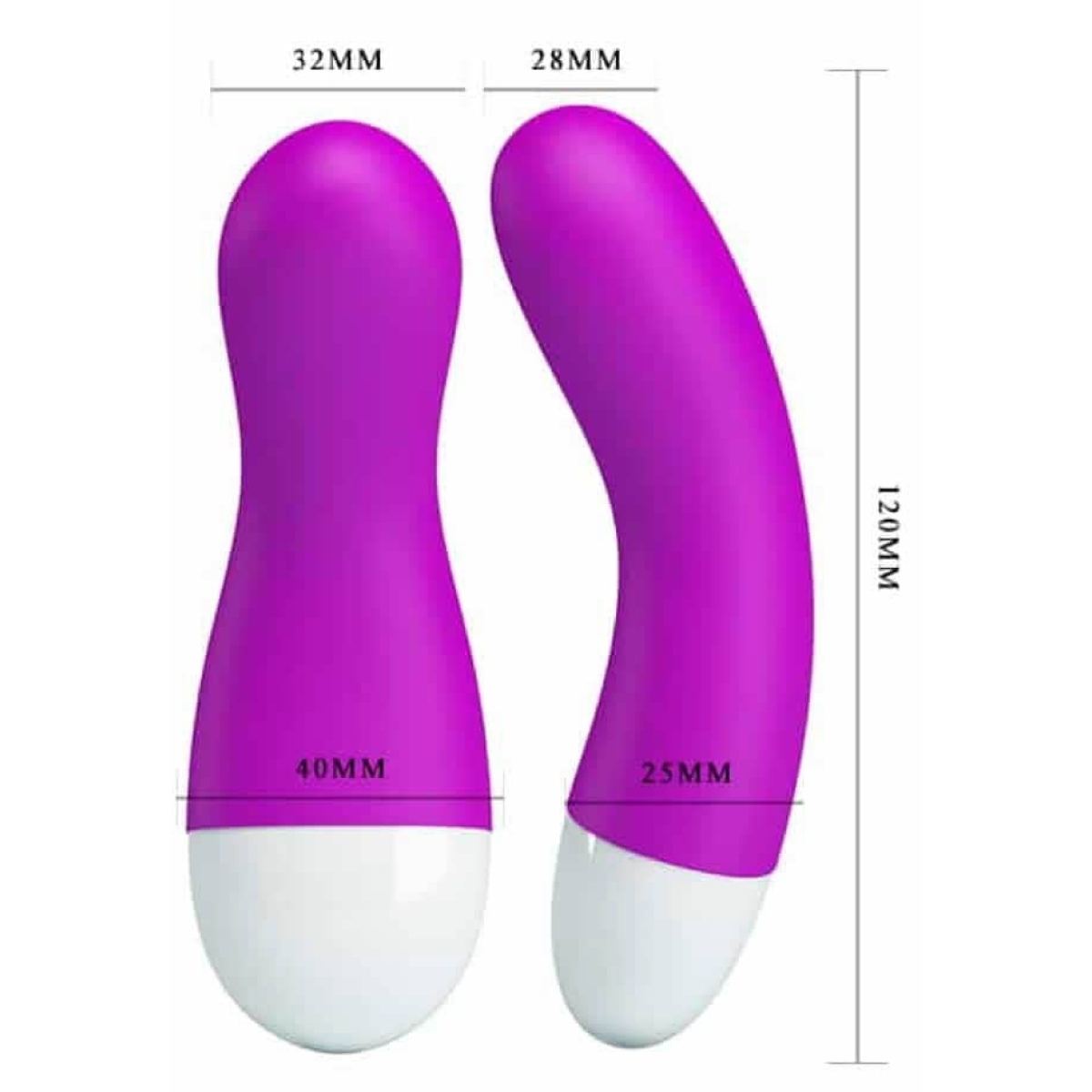 stimulateur de clitoris ian pretty love 12cm violet 5