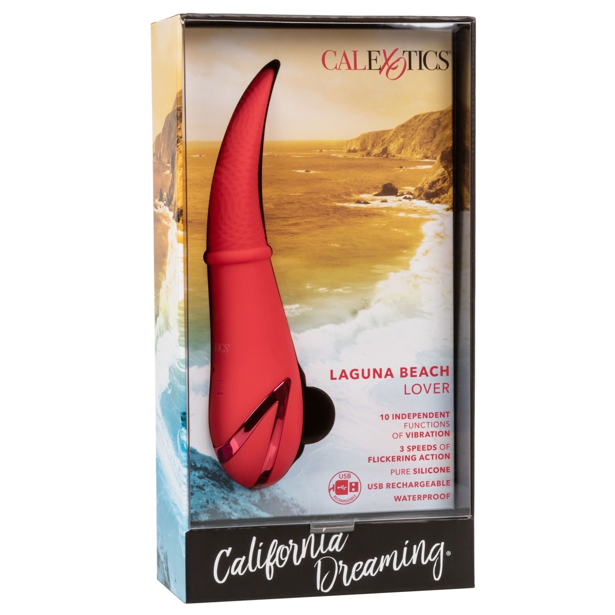 stimulateur de clitoris laguna beach 18cm rouge 1 scaled