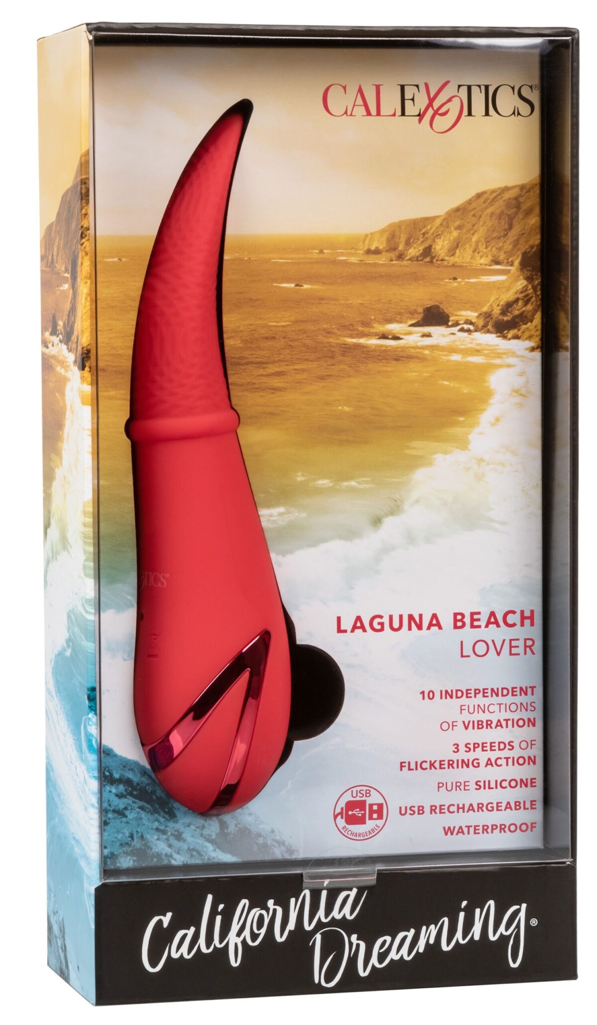 stimulateur de clitoris laguna beach 18cm rouge 1 scaled