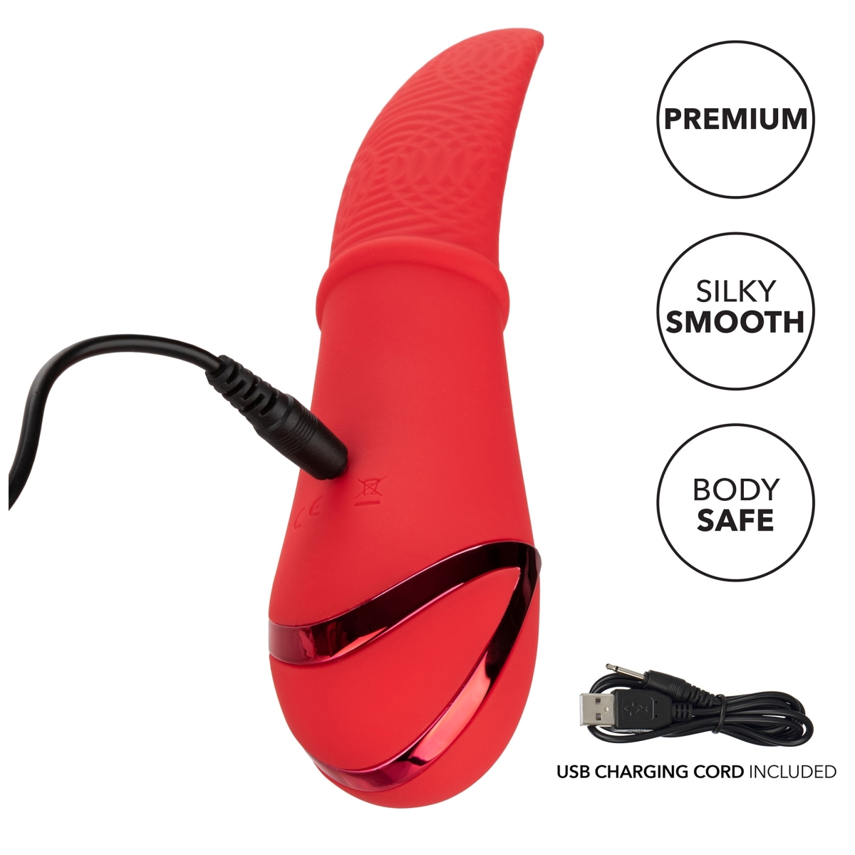 stimulateur de clitoris laguna beach 18cm rouge 4
