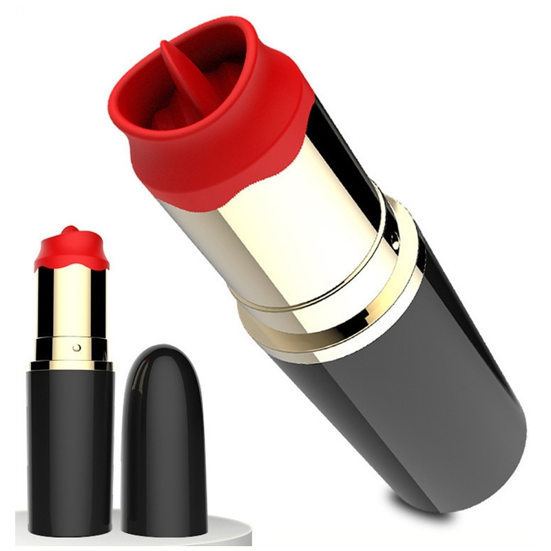 stimulateur de clitoris lipstick 8 x 25cm