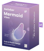 stimulateur de clitoris mermaid violet rose 1