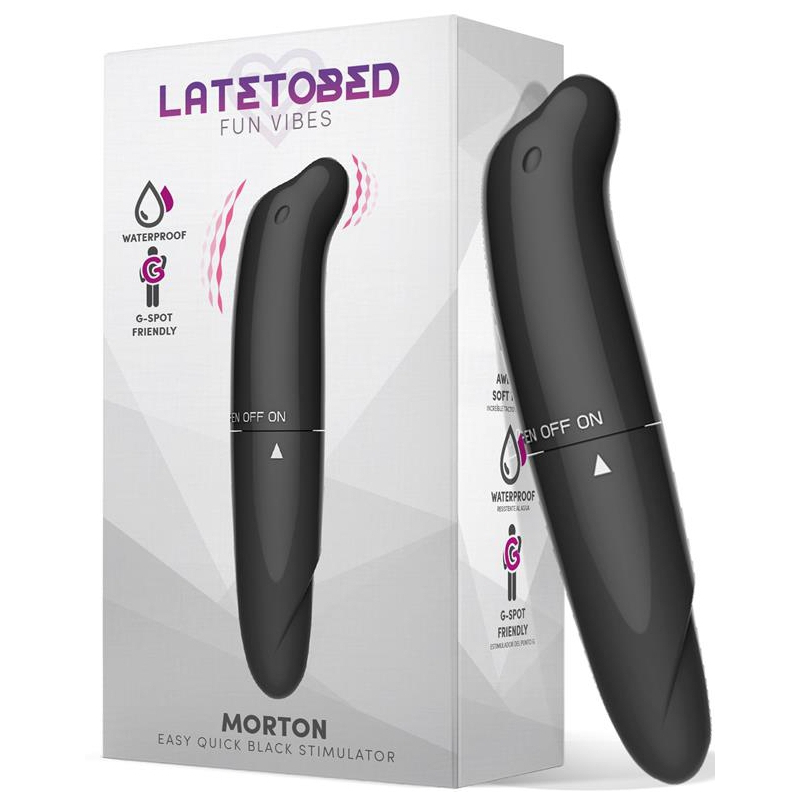 stimulateur de clitoris morton 13 x 25cm noir 3