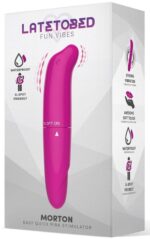 stimulateur de clitoris morton 13 x 25cm rose 1