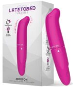 stimulateur de clitoris morton 13 x 25cm rose 3
