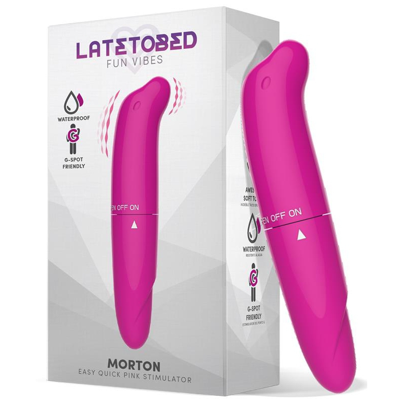 stimulateur de clitoris morton 13 x 25cm rose 3