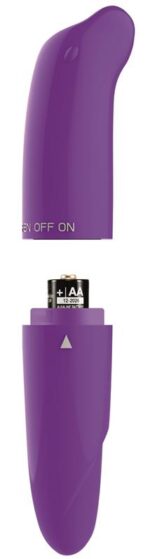 stimulateur de clitoris morton 13 x 25cm violet 2