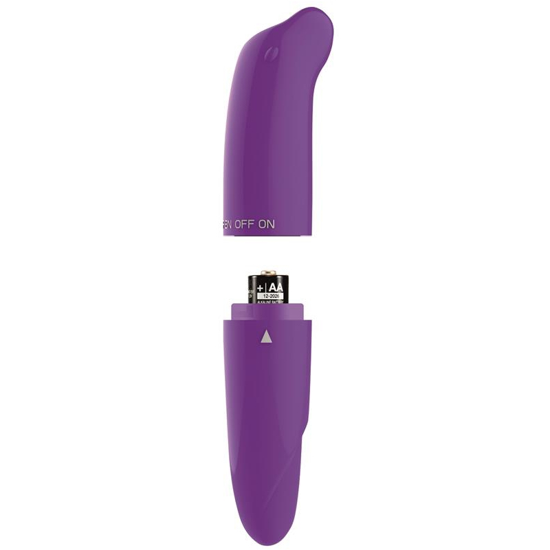 stimulateur de clitoris morton 13 x 25cm violet 2