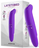 stimulateur de clitoris morton 13 x 25cm violet 3