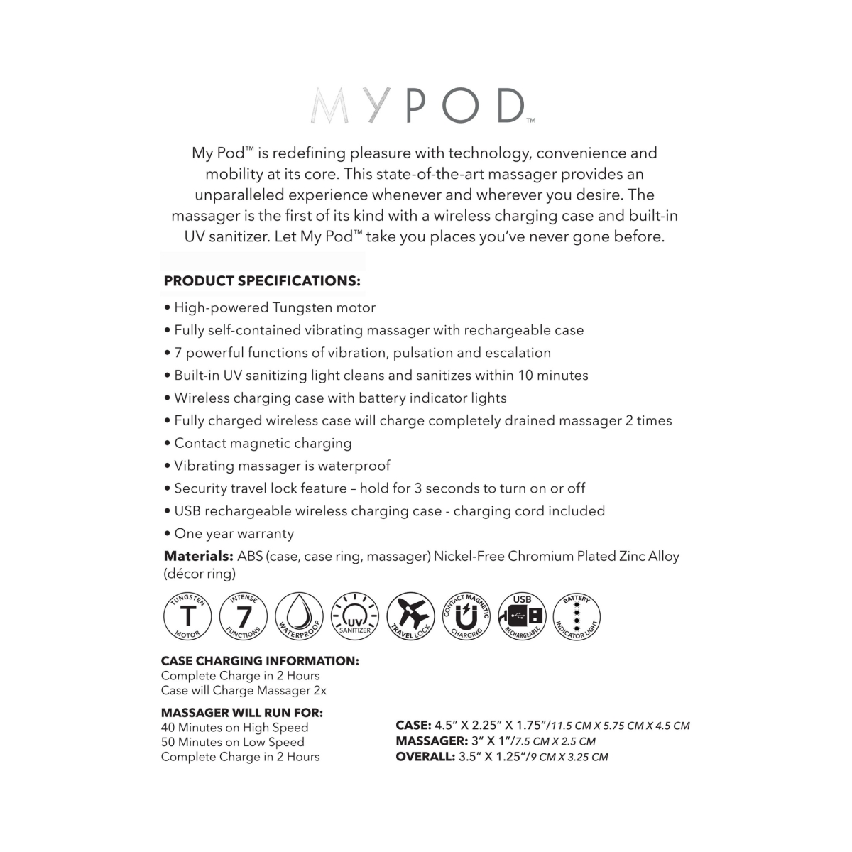 stimulateur de clitoris my pod 75 x 25 cm blanc 11 scaled