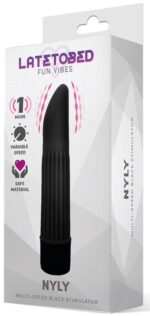 stimulateur de clitoris nyly 13 x 25cm noir 1