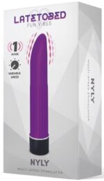 stimulateur de clitoris nyly 13 x 25cm violet 1