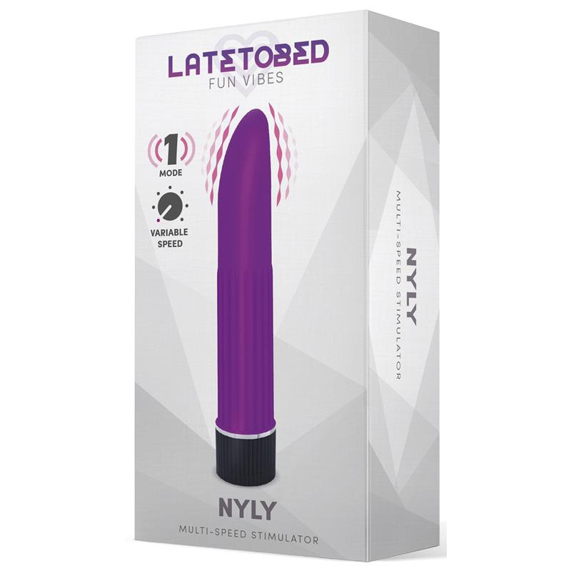 stimulateur de clitoris nyly 13 x 25cm violet 1