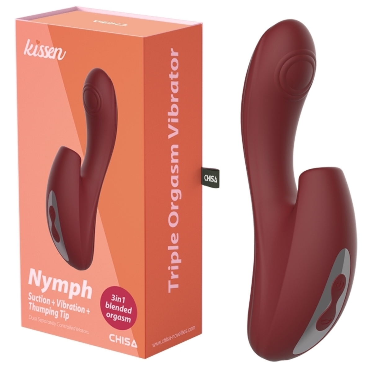 stimulateur de clitoris nymph 10 x 35cm 1
