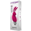 stimulateur de clitoris rabbit hopye 10 x 3cm rose 1