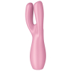 stimulateur de clitoris threesome 3 satisfyer 14cm rose 3 scaled