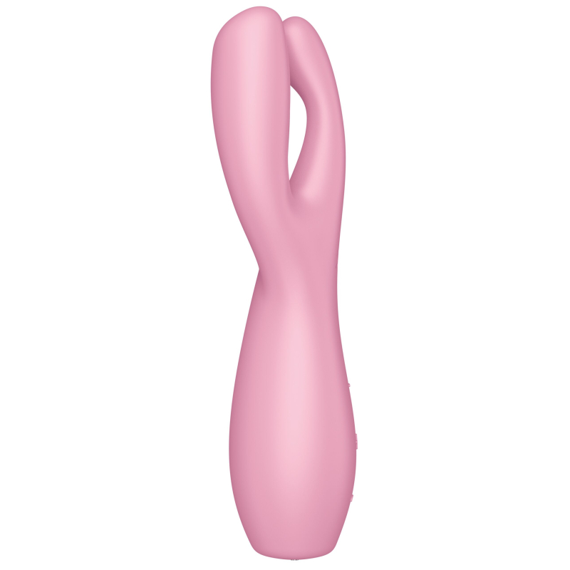 stimulateur de clitoris threesome 3 satisfyer 14cm rose 6 scaled