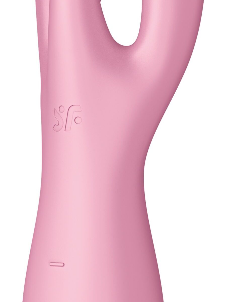 stimulateur de clitoris threesome 3 satisfyer 14cm rose scaled