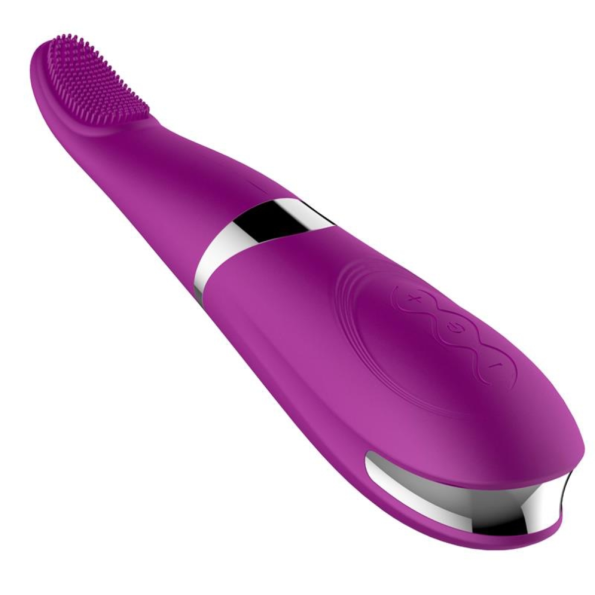 stimulateur de clitoris tongue vibrator 19cm violet 3