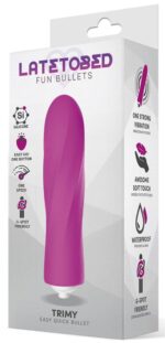stimulateur de clitoris trimy 10 x 25cm rose 1