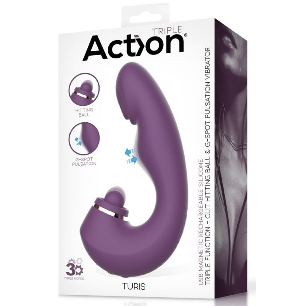 stimulateur de clitoris turis 12 x 34cm 1