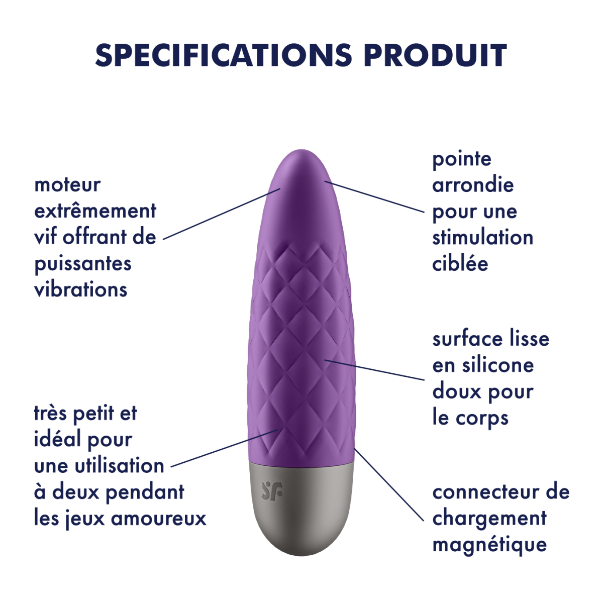 stimulateur de clitoris ultra power bullet 5 satisfyer violet 7