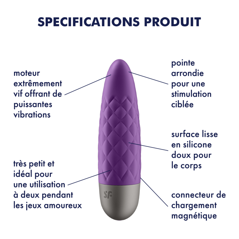 stimulateur de clitoris ultra power bullet 5 satisfyer violet 7