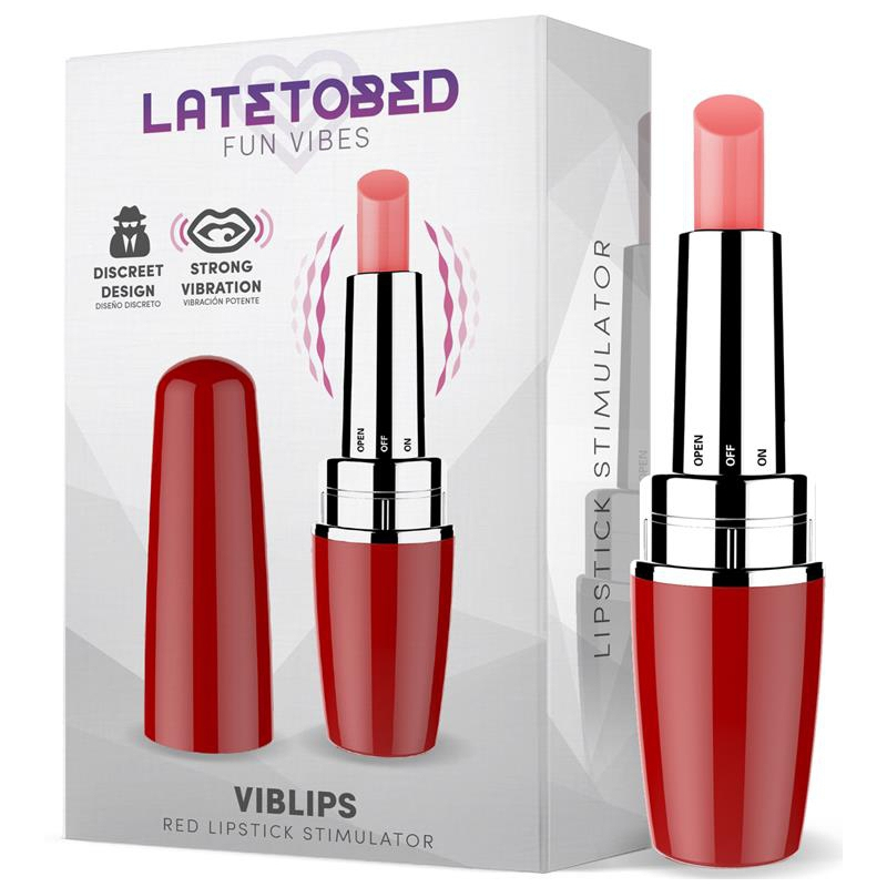 stimulateur de clitoris viblips 95 x 25cm rouge 2