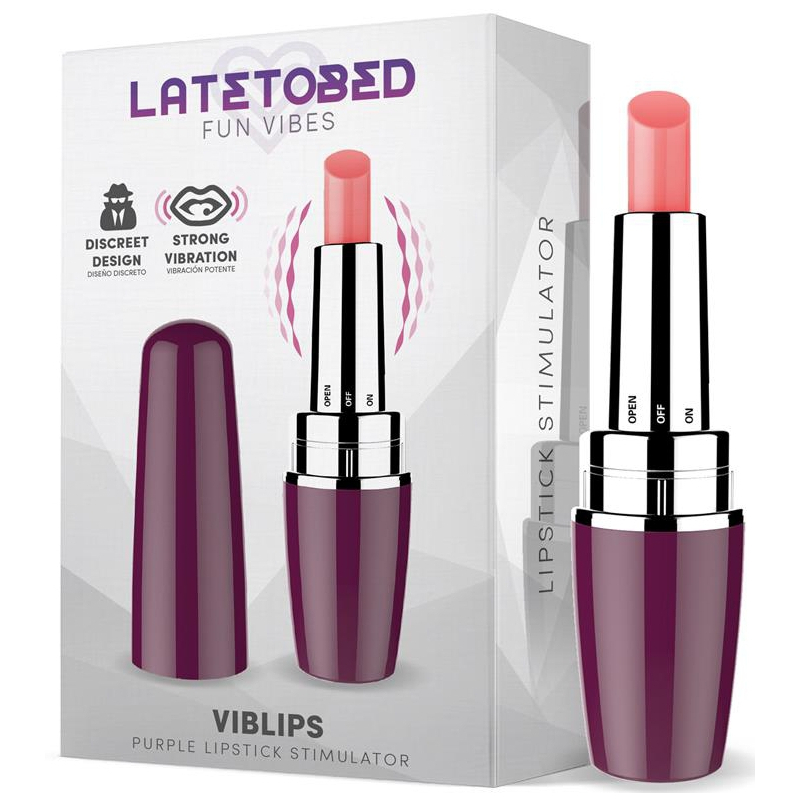 stimulateur de clitoris viblips 95 x 25cm violet 2