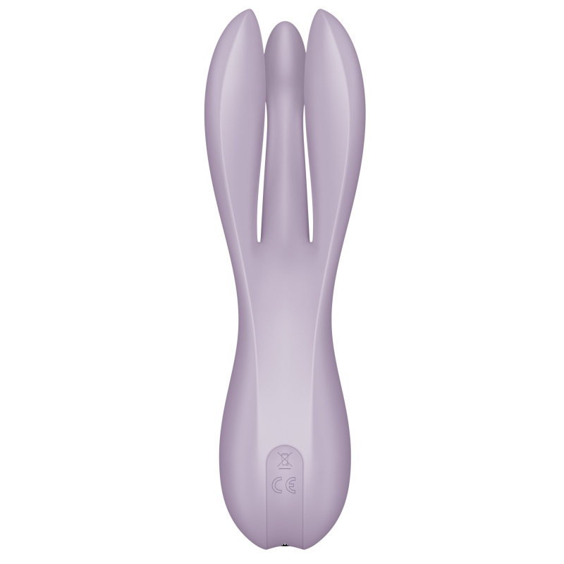stimulateur de clitoris vibrant threesome 2 satisfyer violet 4 scaled